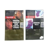 Sacs plats à fermeture éclair pour tabac à rouler 25g 30g 50g 100g Prêt à l'emploi
