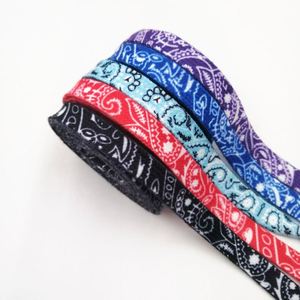 Cordones de poliéster personalizados con impresión plana, multicolor, al por mayor, fabricante de cordones con logotipo personalizado - Product Image 1