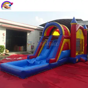 Best selling Inflatable bouncy castles bounce castle with slide