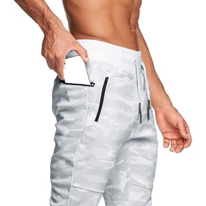 Pantalones Deportivos Personalizados para Hombre, Corte Ajustado, Camuflaje, con Bolsillos con Cremallera, Transpirables, de Poliéster y Algodón - Product Image 4