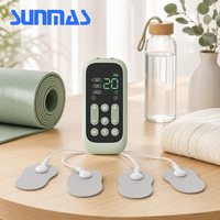 Máquina TENS Digital con Masaje EMS, 36 Programas, 25 Niveles de Intensidad Ajustables para Alivio del Dolor Muscular de Espalda y Cuello