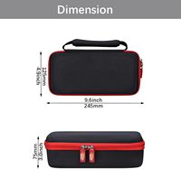 Estuche de Viaje Rígido de EVA OEM, Bolsa a Prueba de Golpes para Secuenciador Musical KORG SQ-1 (Solo el Estuche)