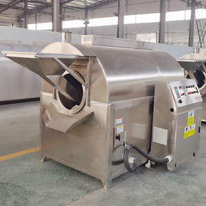 Máy rang lạc tự động bằng gas chất lượng cao, máy rang hạt điều bằng trống quay - Product Image 2