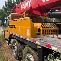Grue de camion de 75 tonnes Sany STC750 d'occasion en bon état Prix bon marché pour la vente Grue de ramassage en ligne