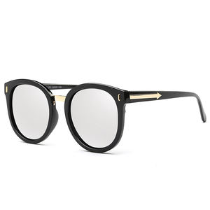 Gafas de Sol Redondas Polarizadas de PC con Logotipo Personalizado al por Mayor, Nuevas y de Alta Calidad, para Mujer - Product Image 1