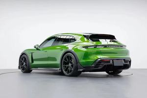 Pour <span class=keywords><strong>Porsche</strong></span> <span class=keywords><strong>Taycan</strong></span> <span class=keywords><strong>Cross</strong></span> Turismo Kit de carrosserie en Fiber de carbone <span class=keywords><strong>Taycan</strong></span> <span class=keywords><strong>Cross</strong></span> Turismo diffuseur de lèvre avant en Fiber de carbone becquet - Product Image 4