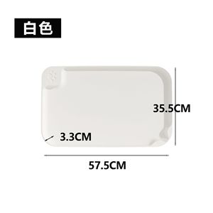 Tapete impermeable, resistente a las manchas y antideslizante para comida de mascotas, plato grande de plástico, tazón para gatos, plato para comida, tapete de limpieza para alimentos - Product Image 5