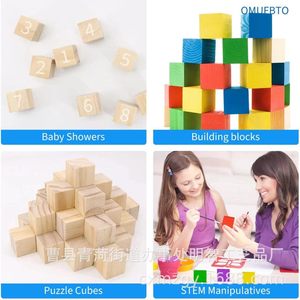 Pine Wood <b>Building</b> Blocks Natural Color 2 To 4 Years Construction Toy For Kids DIY Craft <b>Model</b> Making Materials - Product Image 5