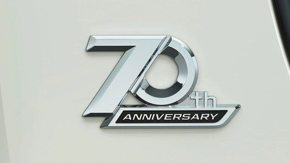 トヨタ　ランドクルーザー　70周年記念　ピンバッジ 70Th年記念のロゴバッジ装飾トヨタランドクルーザー300用200