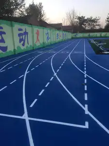 Natte Giet Doorlatende Flexibele Epdm Rubber Korrelvloer Tartan Sportvloeren Indoor Tapijt Atletiekbaan