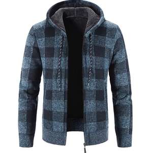 Primavera autunno maglione lavorato a maglia da uomo alla moda <span class=keywords><strong>Cardigan</strong></span> <span class=keywords><strong>Slim</strong></span> Fit da uomo maglioni Causal cappotti <span class=keywords><strong>Cardigan</strong></span> con cerniera solida da uomo - Product Image 5