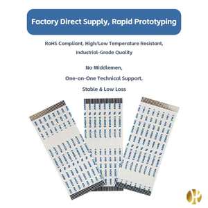AP1. สายเคเบิลแบบแบนยืดหยุ่น <span class=keywords><strong>FPC</strong></span> FFC รุ่น 0N30175S1488 225C 0.035*0.65 T43/43 JHYCH 20624 80C 60V ชุดสายไฟแบบริบบิ้น - Product Image 4