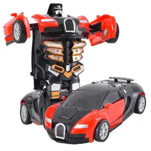 Transformation roboter Spielzeug auto Anime Action figur Spielzeug ABS Kunststoff Kollision Transforming Model Geschenk für Kinder