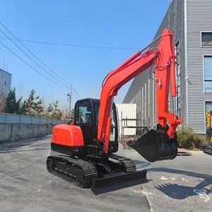 Excavadora de cadenas de 6 toneladas con garra multifuncional para madera y césped, equipo de construcción - Product Image 3
