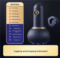 Hochwertige Massageprodukte Elektrisches Guasha-Gesichtsmassagegerät Gesichtsmassage-Schabebrett mit Wärme-Vibrationsfunktion zur Faltenbekämpfung
