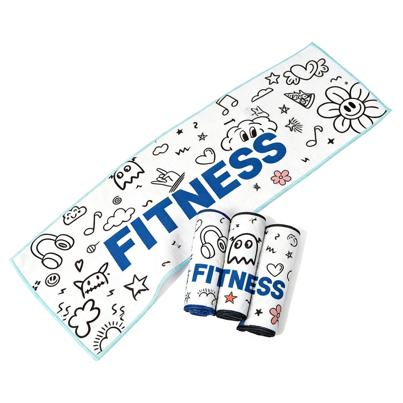 Microfiber Sports Towel Quick Drying Custom