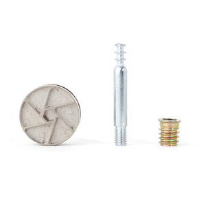 3 en 1 vis d'<span class=keywords><strong>assemblage</strong></span> de meubles connecteur roue excentrique came fixe planche de bois matériel de connexion métal insérer écrou attache - Product Image 6
