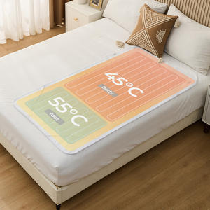 <span class=keywords><strong>6</strong></span>การตั้งค่าความร้อนเสื่อไฟฟ้าสำหรับเตียงการทำความร้อนใต้ผ้าห่มแบบหลายโซน - Product Image 2