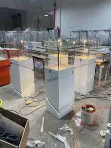 Vetrina Espositiva MASTER Boutique Dorata per <span class=keywords><strong>Gioielli</strong></span>, Vetrina per <span class=keywords><strong>Gioielli</strong></span>/Orologi/Articoli <span class=keywords><strong>di</strong></span> Lusso con Illuminazione LED - Product Image 6