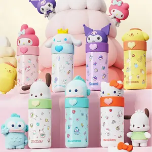 new products in the market cute kawaii anime water bottle Thermal Reusable Stainless Steel Adorable insulated water bottle