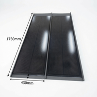 Tuile solaire photovoltaïque monocristalline BIPV 120W pour toiture, intégration esthétique pour toiture solaire
