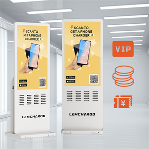 Estación de <span class=keywords><strong>Alquiler</strong></span> de Baterías Portátiles con Pantalla LCD, Máquina Expendedora de Baterías Portátiles, Estación de <span class=keywords><strong>Alquiler</strong></span> de Baterías Portátiles con Control Remoto - Product Image 3