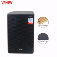 Haut-parleur actif VAMAV NOVA LX115 15 pouces 131dB 45Hz-19kHz Système de sonorisation RMS 1000W haute puissance Haut-parleur PA en bois à gamme complète