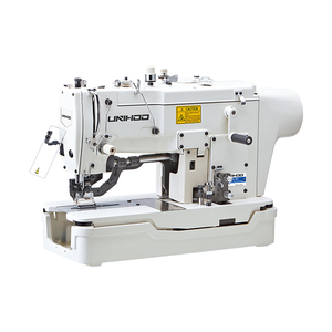 High-Speed Direct Drive 781 Industrial Lock Button Hole <b>Sewing</b> Machine Manual Gear-Change Iron Metal Garments Apparel Machinery - Product Image 1