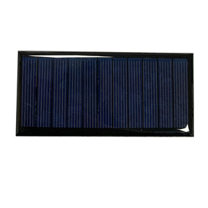 แผงโซลาร์เซลล์โพลีคริสตัลไลน์ 95x45 มม. 5.5V 110mA แผ่นอีพ็อกซี่ซิลิคอนคริสตัลไลน์สำหรับเครื่องชาร์จพลังงานแสงอาทิตย์ - Product Image 1