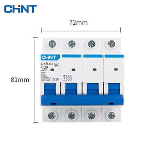NXB-63เบรกเกอร์ขนาดเล็ก MCB SP 6A 10A 16A 20A 25A 32A 40A 63A 50A 2P 20A ตัดวงจร MCB - Product Image 6