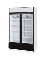 Glass Door Beverage Cooler Upright Beverage Display Cabinet Supermarket Beverage Fridge Convenience Store Drink Fridge