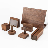 Base de lampe en bois de style chinois, disques de lampe de table, accessoires d'éclairage DIY, modèle, fournis directement par le fabricant, vente en gros