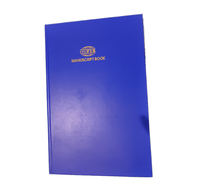 A3/A4/A5/A6 livre de manuscrits d'exercices et de revues scolaires à couverture rigide 80 feuilles de papier format A5 et A4