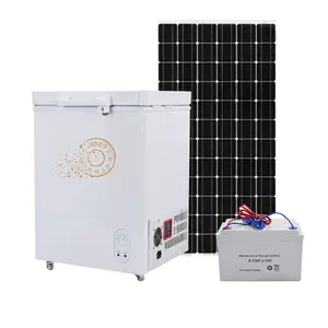 Compresseur mécanique 88L 12v 24v DC de qualité, crème glacée de refroidissement 600a/134a, réfrigérants solaires à poitrine profonde