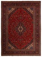 Roter Boho Blumen-Polyester-Teppich 6x9 Waschbar Rutschfest Faltbar Weich Niedrigflorig für Innenräume Wohnzimmer Schlafzimmer Esszimmer