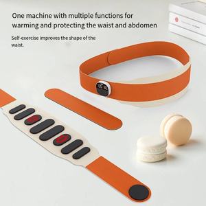 Máquina Eléctrica para Aliviar el Dolor de Espalda con Personalización OEM, Cinturón Adelgazante con Calefacción, Masajeador de Cintura de Microfibra con Luz Roja, Venta al por Mayor - Product Image 4