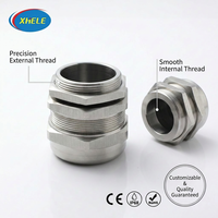 Presse-étoupe PG29 en acier inoxydable IP68 avec joint EPDM étanche, connecteur fileté PG pour câbles de 18-25 mm, protection pour boîtiers électriques
