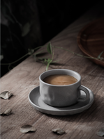 Ensemble de tasses et soucoupes en porcelaine de haute qualité pour expresso et latte, en céramique, 12oz, 14oz, 16oz, 18oz, 20oz, 24oz, tasses à café matcha