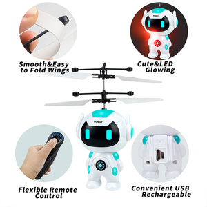 Chất Lượng Cao Hồng Ngoại Tay Cảm Ứng Máy Bay Trực Thăng Bay Mô Hình Robot Điều Khiển Từ Xa Hover Disco Đồ Chơi Cho Bé - Product Image 6