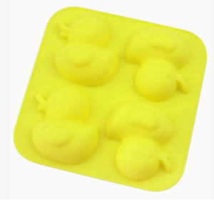 Molde de silicona para pastel horneado de cocina de pato amarillo pequeño moderno, molde para pastel de uso doméstico con embalaje de bolsa OPP - Product Image 5