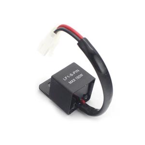 Relé intermitente <span class=keywords><strong>LED</strong></span> electrónico 12A de 2 pines para Honda Kawasaki Suzuki <span class=keywords><strong>Yamaha</strong></span>, Bombilla de señal de giro para motocicleta, Hyper Flash Fix - Product Image 1