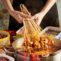 Assaisonnement pour fondue chinoise Weixiaoer épicé 500g, assaisonnement pour fondue chinoise Chuan Chuan - Saveur épicée et engourdissante du Sichuan pour la maison et les restaurants