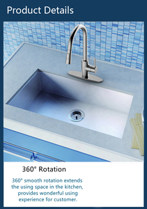 Grifo de Cocina Extraíble de Acero Inoxidable sin Plomo, Fabricación Personalizada OEM ODM, Venta al Por Mayor, Directo de Fábrica, Kaiping <span class=keywords><strong>Kemen</strong></span> - Product Image 3