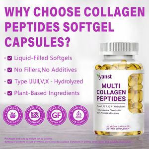 Cápsulas Blandas de Péptidos de Colágeno Sin Aditivos OEM/ODM para la Salud de la Piel y el Cabello en Adultos, Comodidad Articular y Movilidad, 1-2 Cápsulas Blandas Diarias - Product Image 4