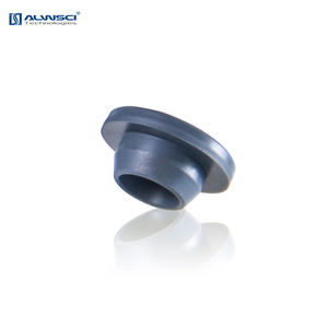 ALWSCI 20mm ढाला ग्रे butyI इंजेक्शन डाट सेप्टा w 20mm खुले शीर्ष समेटना टोपी जीसी क्रोमैटोग्राफी शीशियों उपयोग 20-SP4002 - Product Image 3
