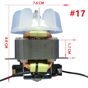 5417 Series 35000RPM <strong>High</strong>-<strong>Speed</strong> AC <strong>Motor</strong> 110V-240V Single-Phase with Cooling Fan Pure Copper Winding for Hair Dryer Accessories - Product Image 1