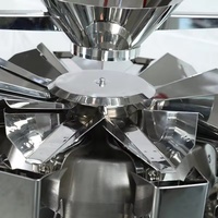 Jindun P10 Granulador Multicabezal de 7 Pulgadas con Pantalla Táctil a Color SUS304 para Caramelos, Semillas, Gelatina, Café, Cacahuetes, Chocolate, Yogur y Alimentos Congelados para Mascotas
