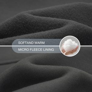 Sudadera con Capucha para Hombre, Felpa, con Cordón y Bolsillo, Corte Regular, Gris y Negro - Product Image 6
