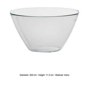 Bol à salade en verre basique Ø 20 cm Bormioli Rocco - Product Image 3