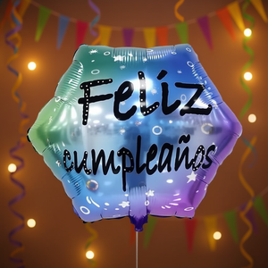 Globo de Aluminio Metálico de 45cm para Fiesta de Cumpleaños, Decoración para Fiestas - Product Image 2